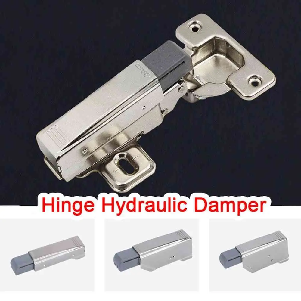 Kitchen Cabinet Damper Door Stop Drawer Soft Close Invisible Handle Home Furniture Hinges