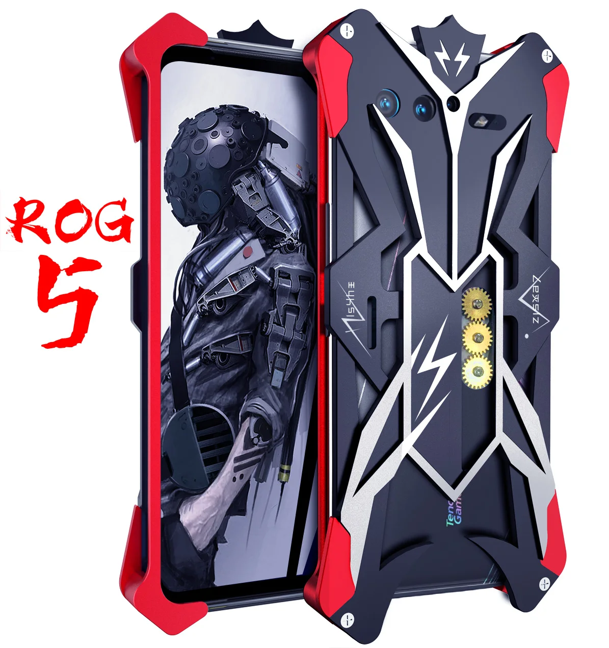 Rog Phone 5S 5 Pro Potente Custodia In Metallo A Vite Antiurto Per Asus Rog Phone 5 7 Ultimate Rog 5 Custodie In Alluminio