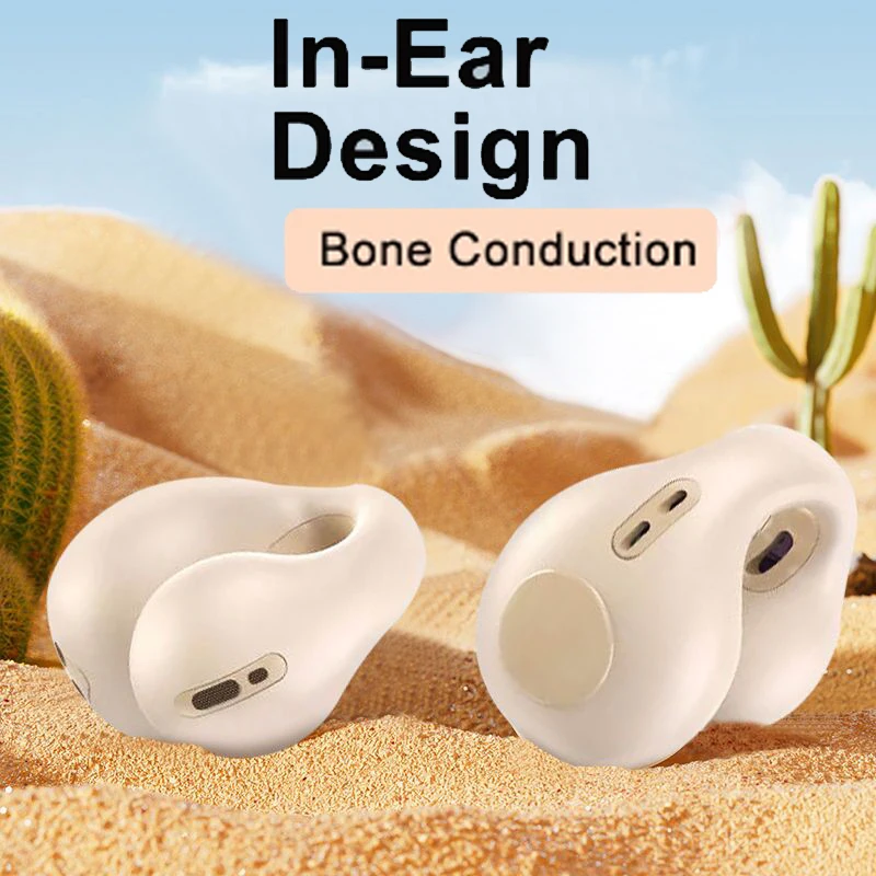 Generic 2023 Bone Conduction Bluetooth Earphones Ear Clip Wireless