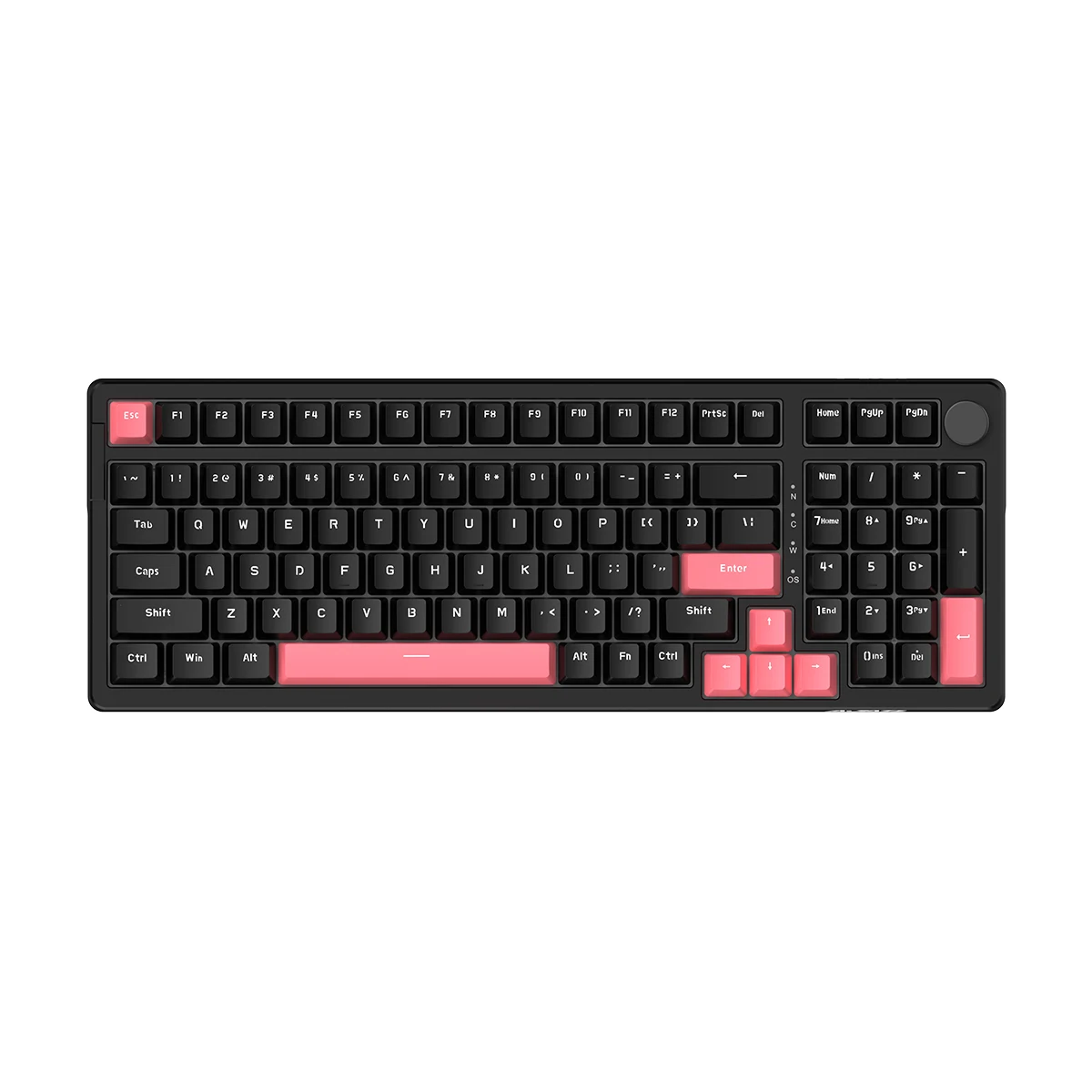 Teclado Mecânico com Fio com Placa pc Teclados para Win e Mac Teclado Swappable Retro Quente Abs Pbt Ajazz-ak992