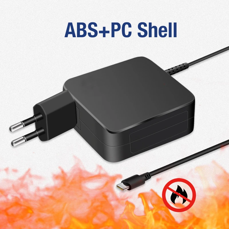 Laptop Charger 20V 3.25A 65W USB-C AC Adapter Laptop Charger For Asus ZenBook 14 UX425JA UX435EA UX435EG UM425IA UX393JA Type-C Xiaomi Notebook power adapter laptop charger