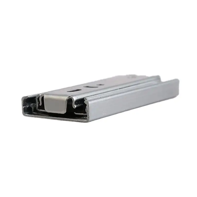 Three Section Guide Rail Solid Ball Silent Wardrobe Drawer Accessories