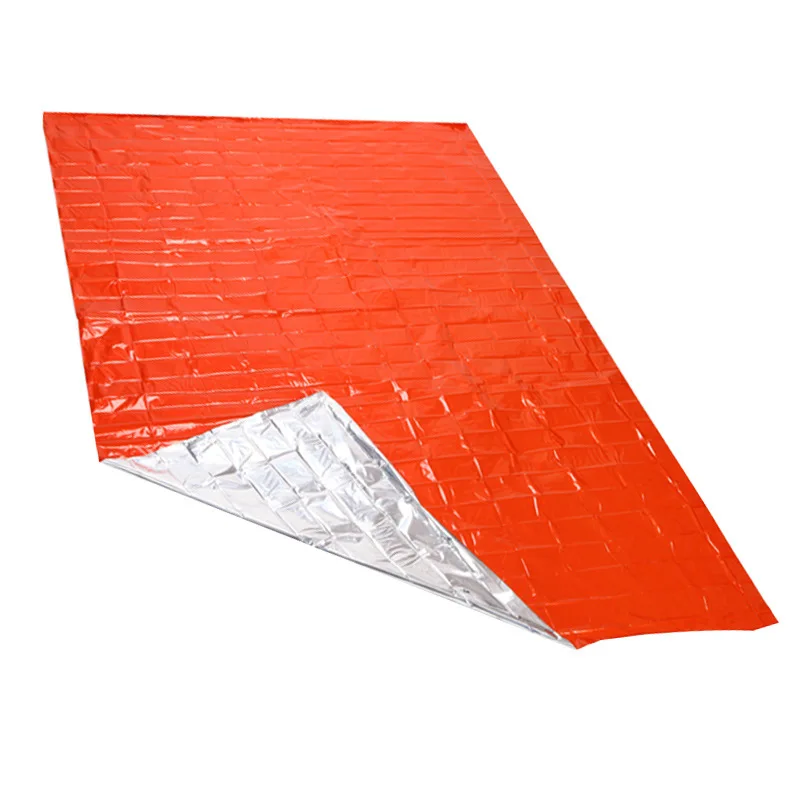 Emergency Blanket Outdoor Survival Rescue First Aid Foil Thermal Hypothermia Windproof Multi-use Camping