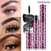 YANQINA Liquid Eyeliner Pencil+4D Waterproof Mascara Set Cosmetics Eye Liner Thick Curling Mascara Eyebrow Pencil Eyes Makeup 2