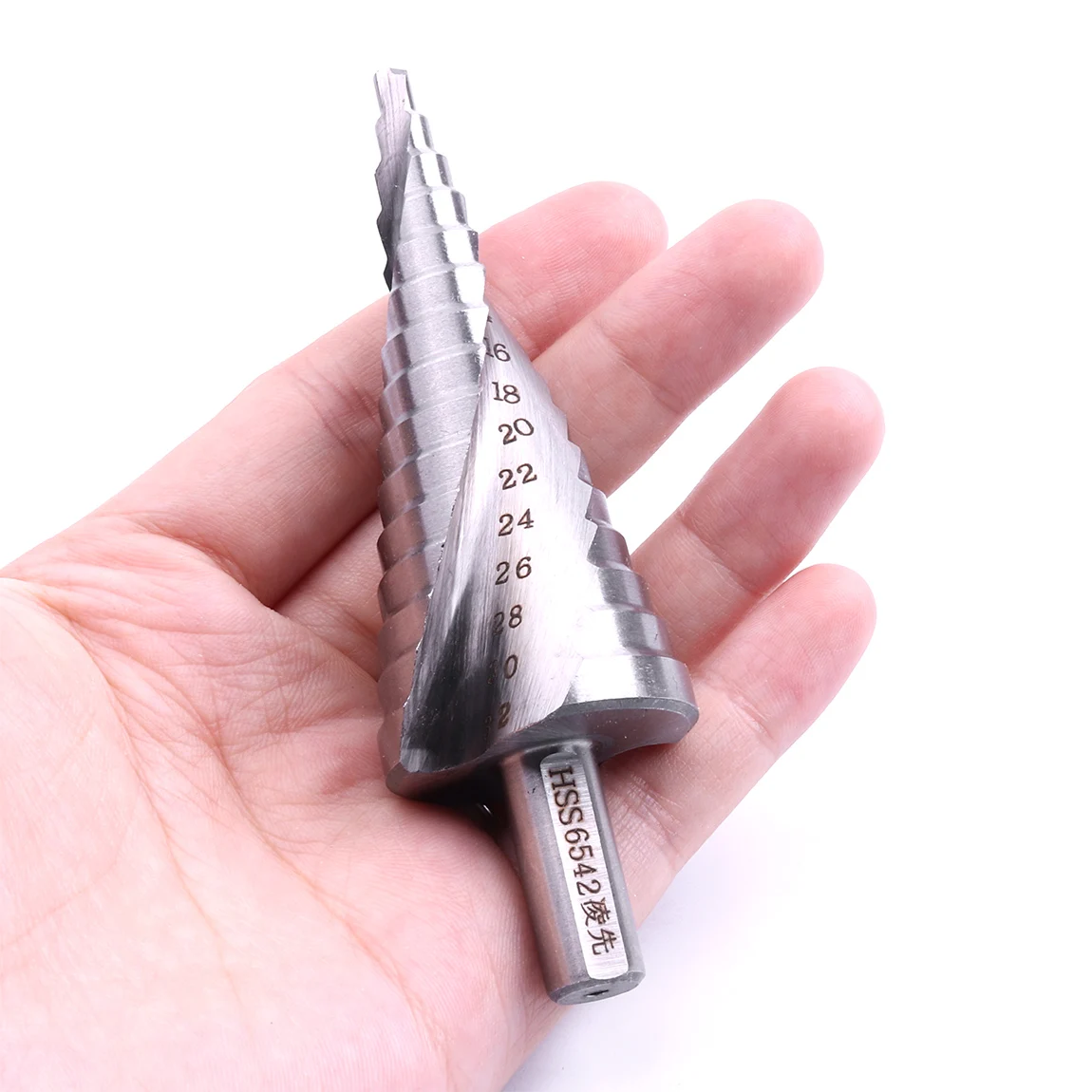 Step Drill Bit Grupo Broca de Pagode Parafuso Triangular Ferramenta de Perfuração de Núcleo Sulco Espiral Hss 412 420 432 mm Peças - Image 4