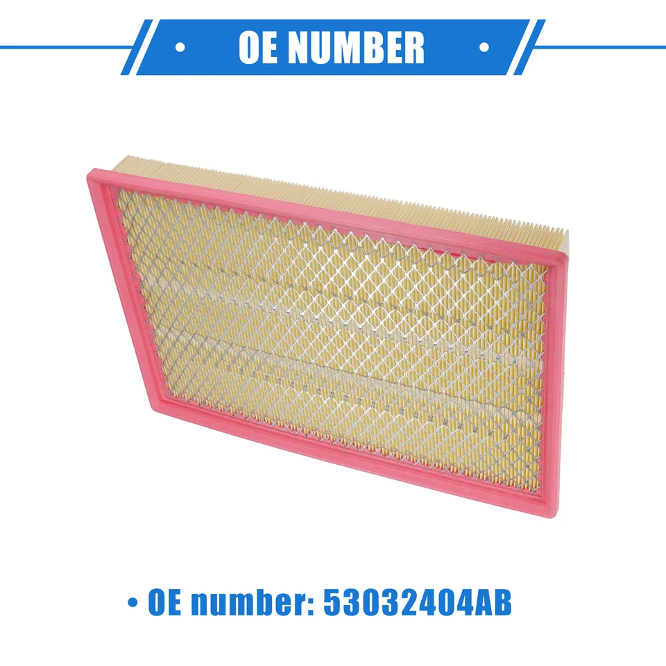 X Autohaux Car Engine Air Filter 53032404AA/AB/AC For Dodge For Ram 1500 2500 3500 Classic 3.0L 3.6L 3.7L 4.7L 5.7L 2002-2023 - 34 5 thumbnail image