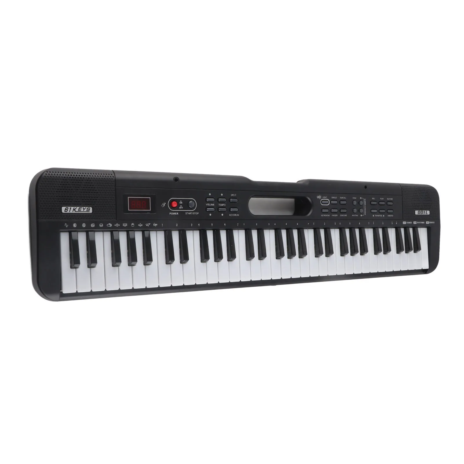 Portable 61 Key Digital Music Electronic Keyboard Kids Multifunctional Electric Piano For Piano Student Musical Instrument