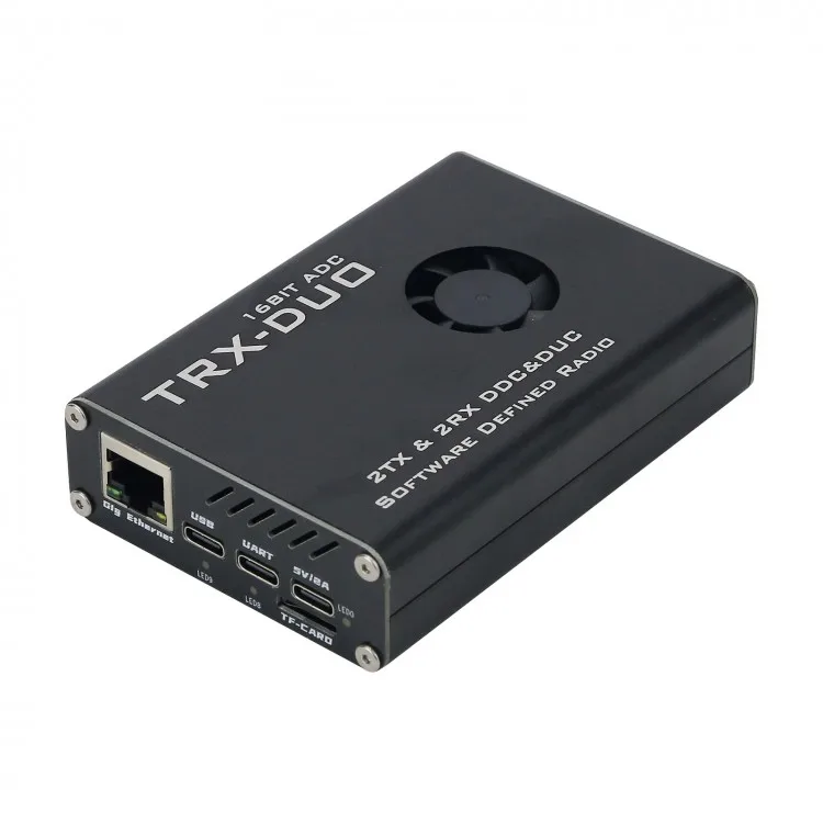 

TRX-DUO 10KHz-60MHz SDR Receiver SDR Radio 16Bit ADC 2TX & 2RX DDC & DUC Software Defined Radio