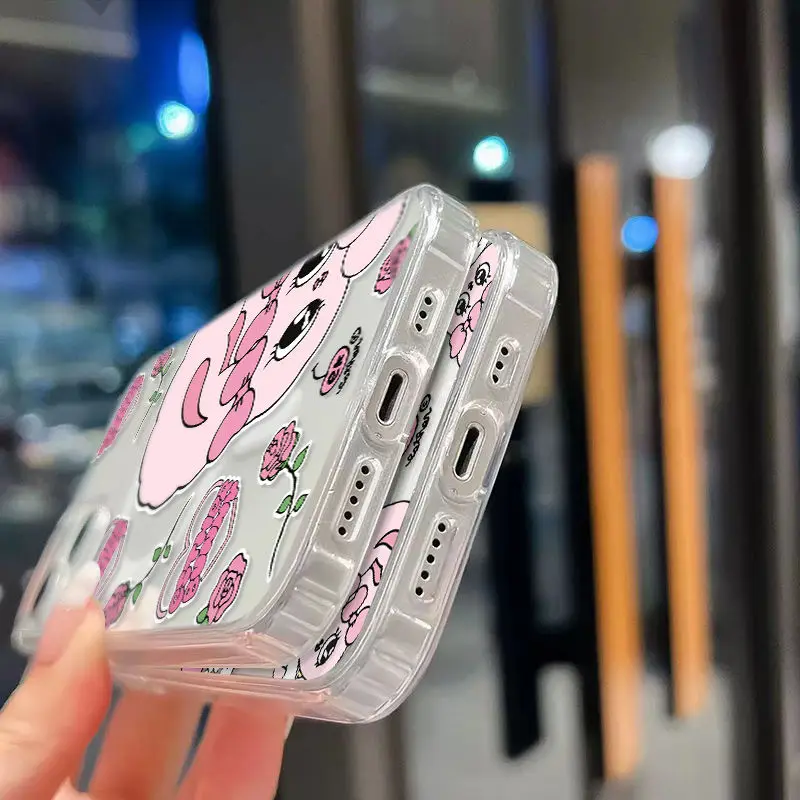 Ins الوردي الأرنب E-Esther الأرنب Magsafe المغناطي...