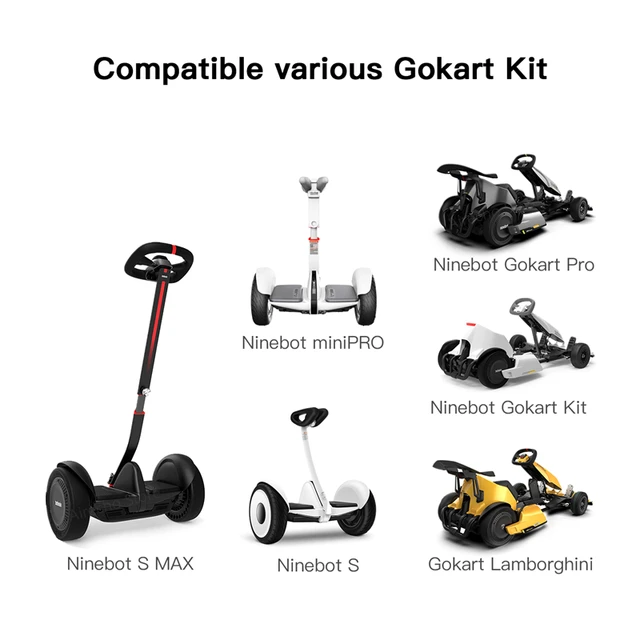 Original Gas & Bremspedal Montage Für Ninebot Gokart PRO Kit Gehen