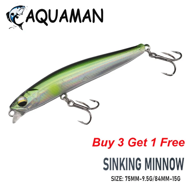 2023 Hot Fishing Lures Full Layer Minnow 75mm 9.5g 84mm 15g
