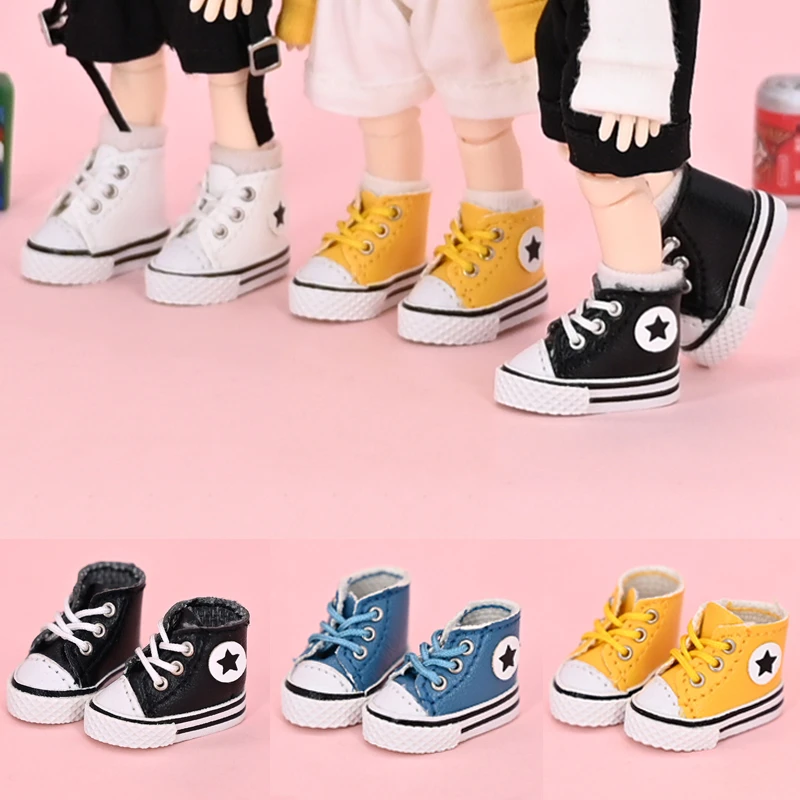 Canvas Shoes Sneakers Toys Gsc Ymy Molly Ob11 Doll Canvas Doll