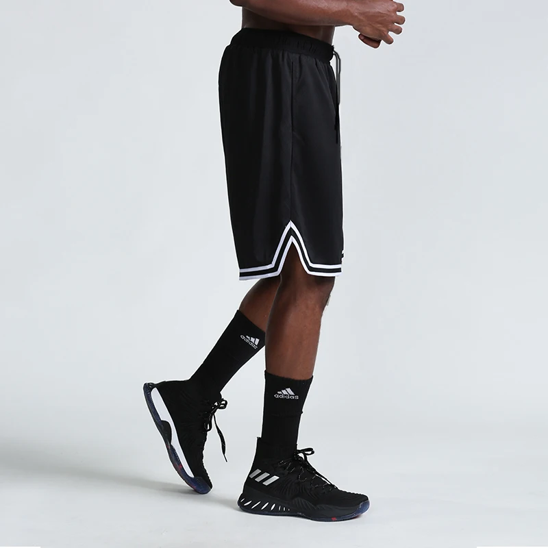 Knee Length Basketball Shorts SONECHOKI Men Striped Loose Running Sport Gym Mesh Breathable Fitness Training Workout Bottom Male basketball shorts running shorts