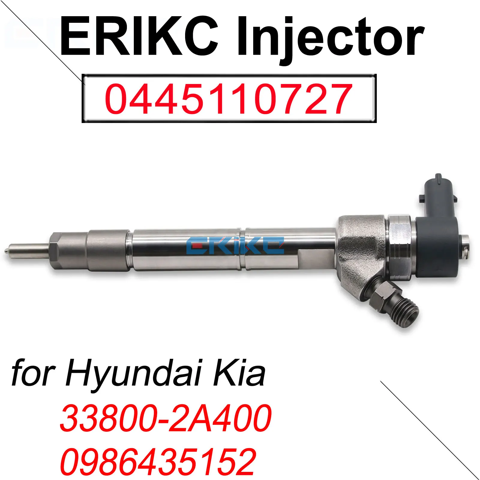 

33800-2A400 0445110727 Diesel Injector Parts 0 445 110 727 Fuel Jet Nozzle for Bosch HYUNDAI KIA Inyector Sprayer 0445 110 727