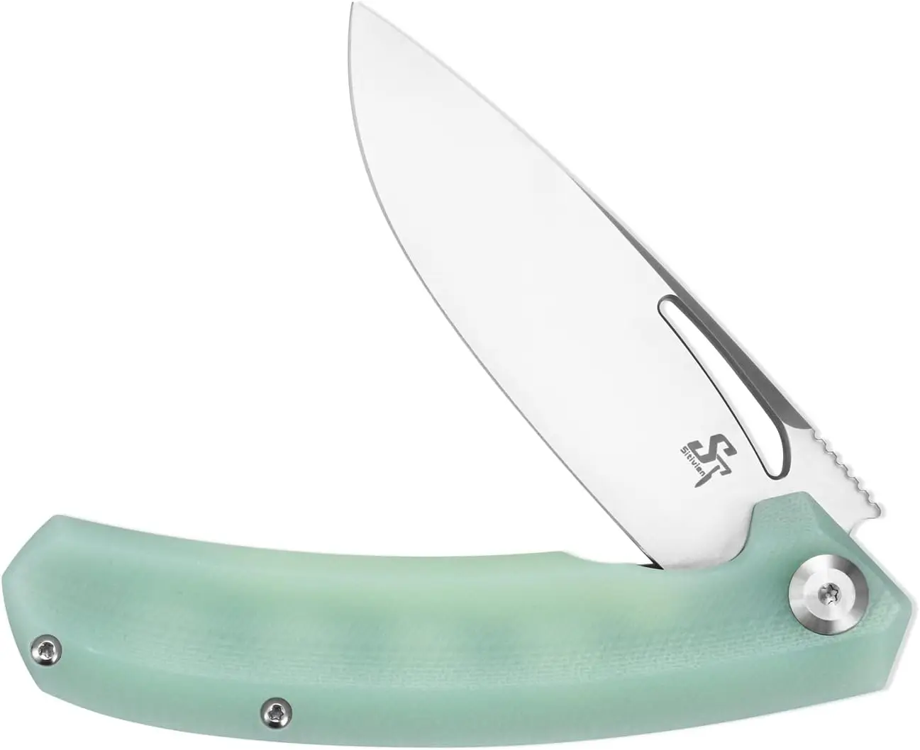 Sitivien ST119 Folding Knife D2 Steel Blade G10 Handle Pocket Knife EDC Tool Knives for Outdoor Camping Hiking 4
