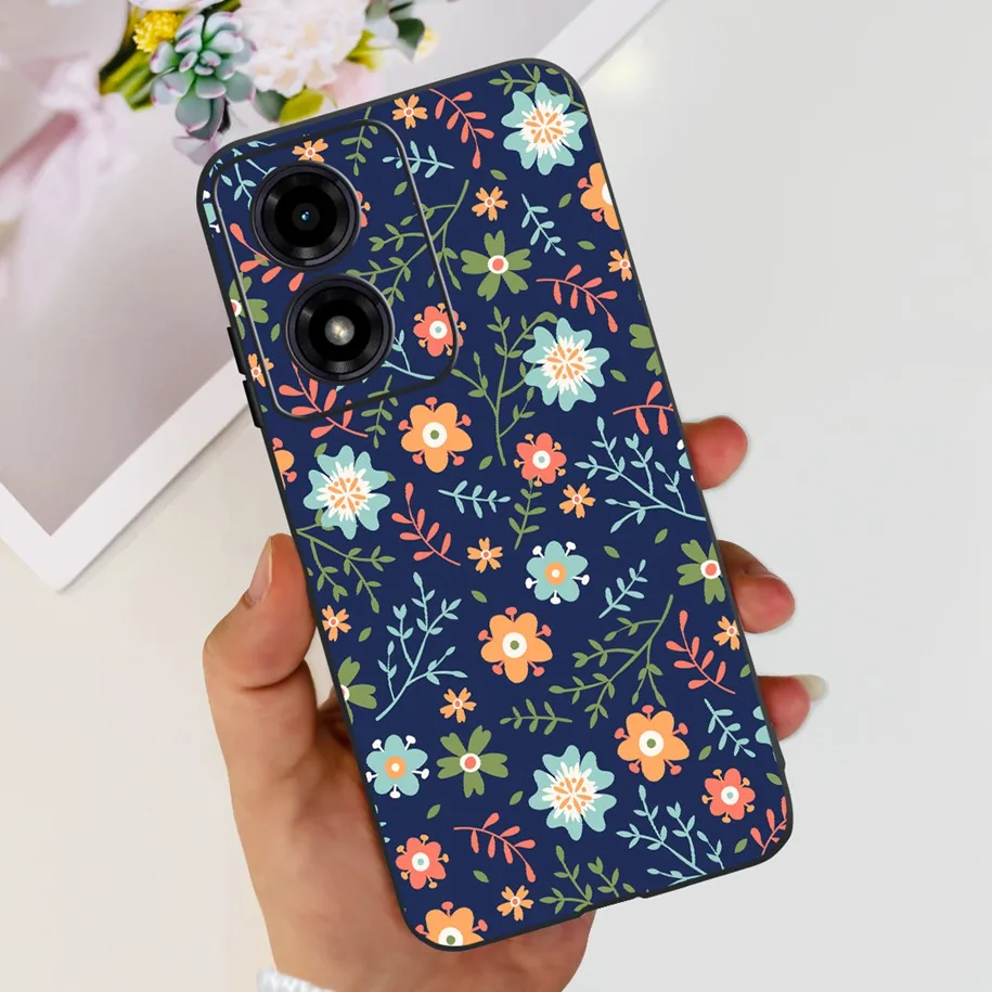 Floral Soft Silicone TPU Phone Case - 2024 Popular Design