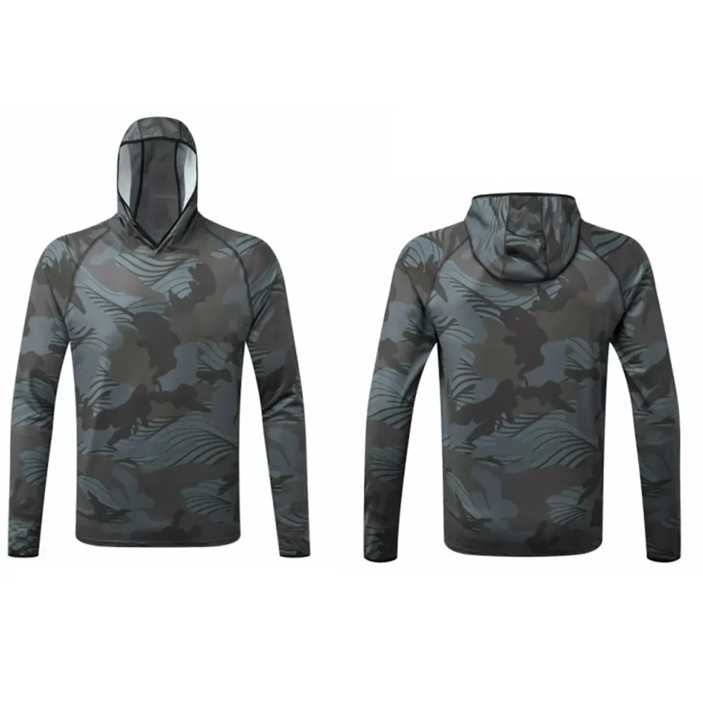 

Летняя мужская толстовка с длинным рукавом и защитой от солнца, рубашки для рыбалки, легкие Джерси для рыбалки и представлений, одежда для рыбалки