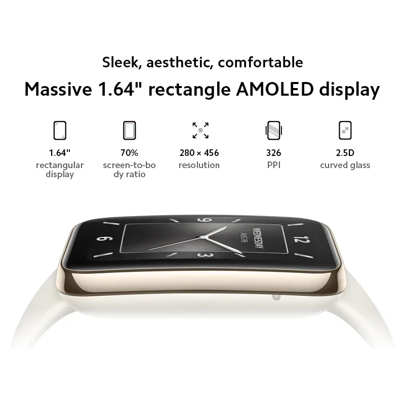 Original Xiaomi Mi Band 7 Pro 1.64'' AMOLED Curved Screen GPS Blood Oxygen 12 Days Life Smart Band 7 Pro Global Version 4