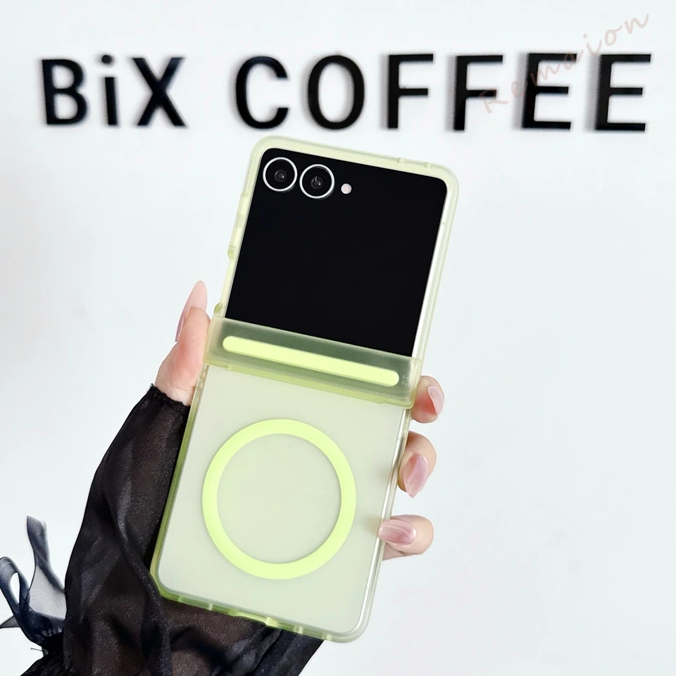 Magnetic Matte Shockproof Phone Case with Magsafe