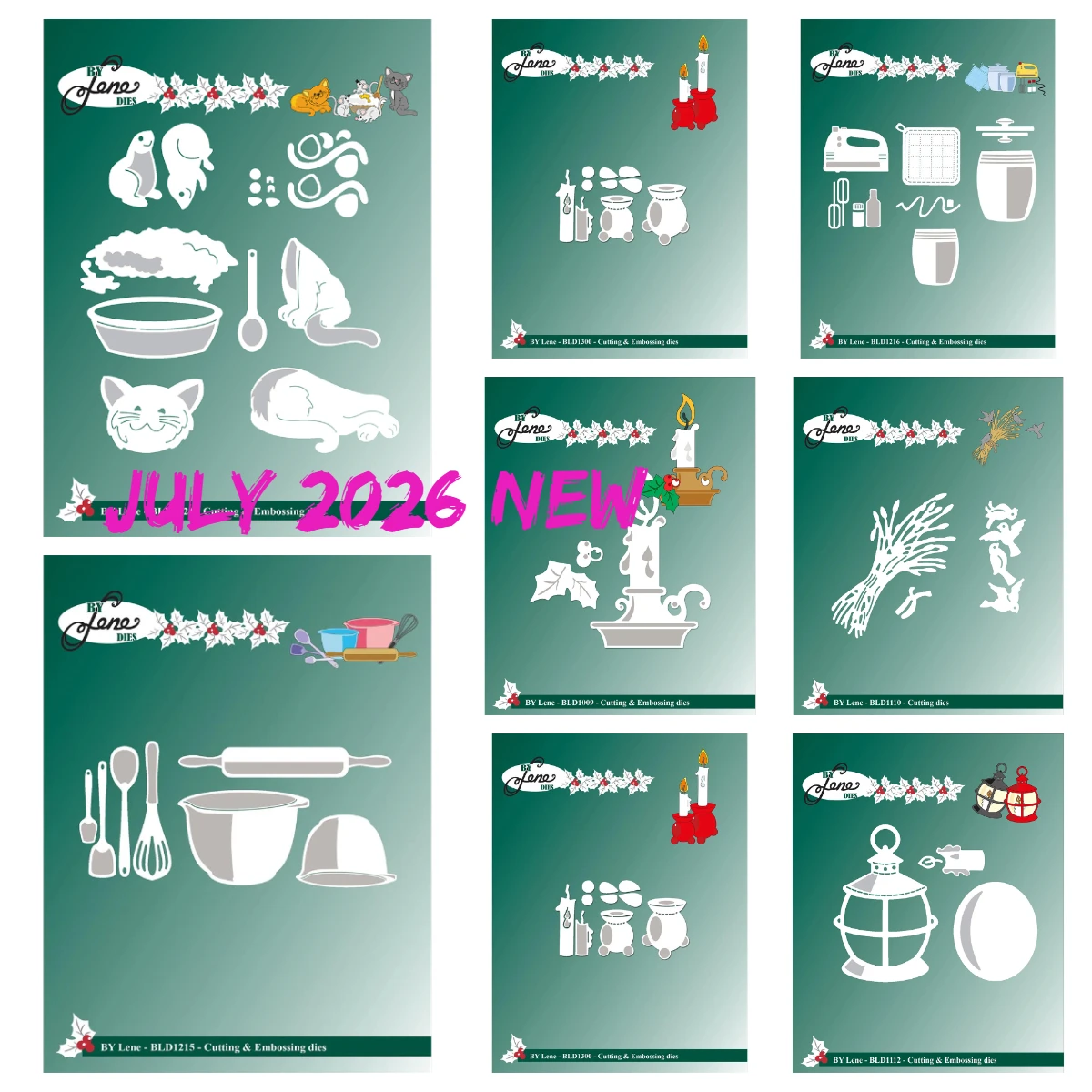 Festive Mailbox Metal Cutting Dies for DIY Holiday Scrapbooking and Decorative Paper Crafting