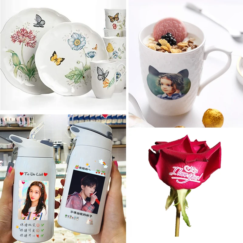 잉크젯 워터슬라이드 데칼 용지 흰색 투명 물전사 용지 프린트 워터 슬라이드 데칼 용지