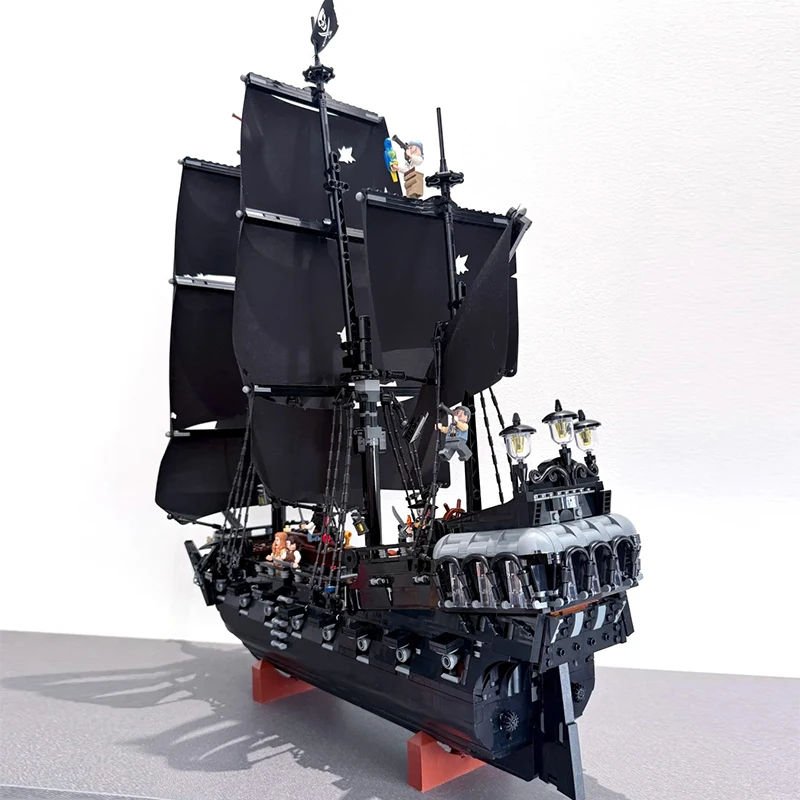 2026 신제품 MOC 2862 PCS 블랙펄 해적선 조립 블록 선박 범선 브릭 장난감 어린이 생일 선물