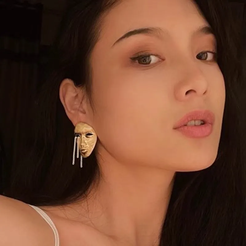 

face Mask Earrings For Women Stud Earrings dangle earring Ear Buckles for Women Birthday Gift Fine Jewelry