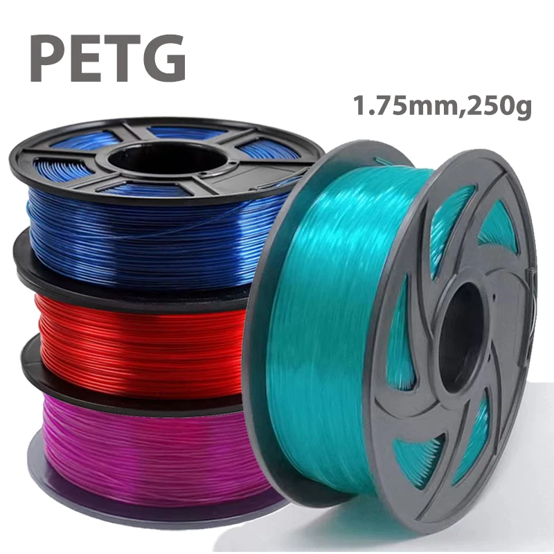 250g PETG 1.75MM 3D 프린터 필라멘트 재료 소모품 PETG 재료 3D 프린터용 3D 인쇄 필라멘트