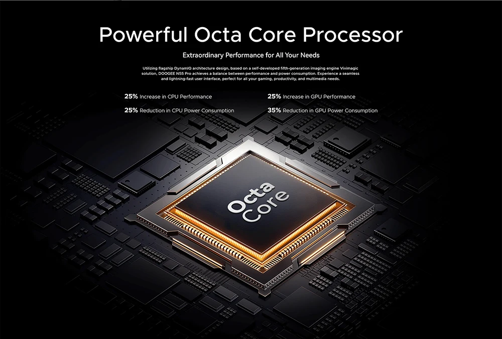 DOOGEE N55 Android 14 Smartphone 6.56 « HD Sb7a57eb0e1744547a915f2a7dfc6ecefN