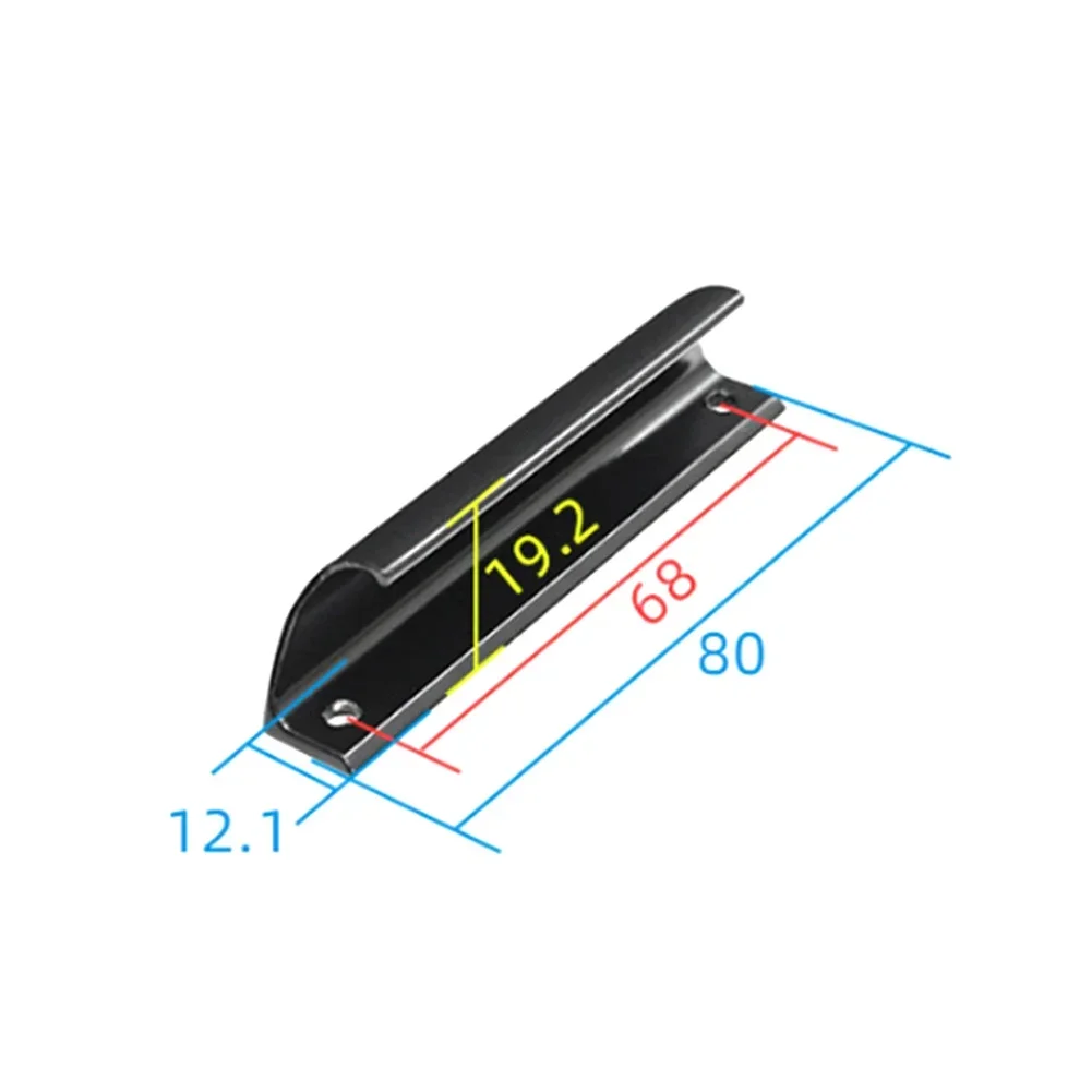 Door Handles Aluminum Alloy Door Handle Solid Wood Sliding Door Metal High-strength Handle Home Decor For Cabinet Balcony Gate Furniture