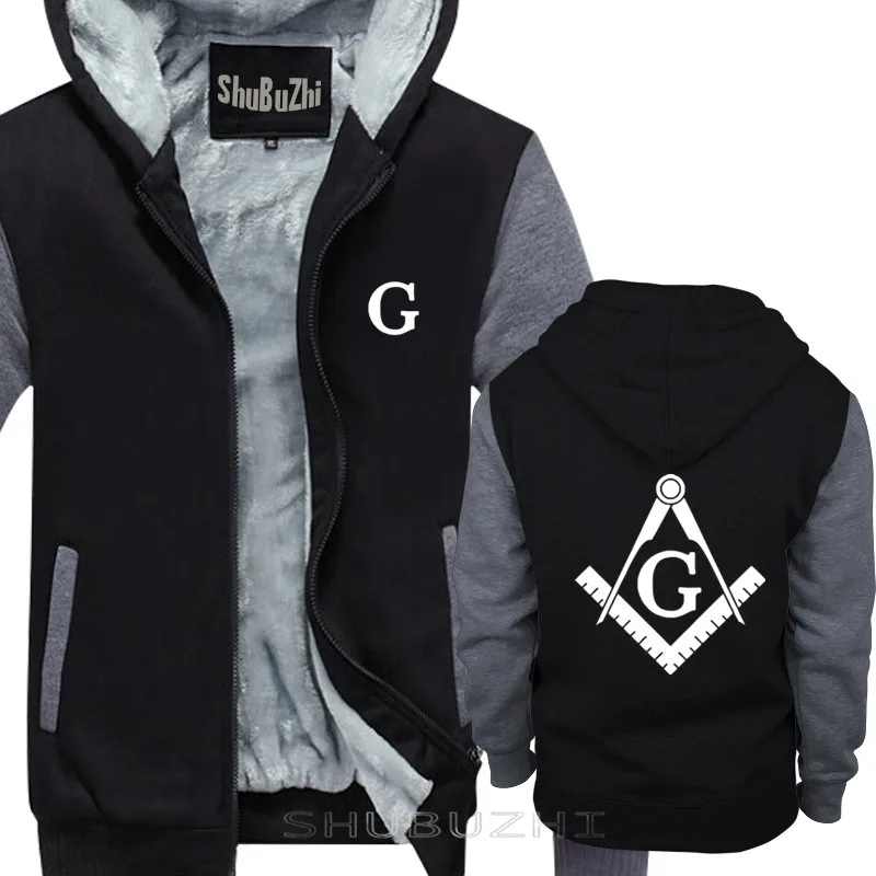 FREEMASON FREEMASONRY SECRET Masonic warm coat cotton Fashion Brand thick jacket men new high quality sbz5216 4