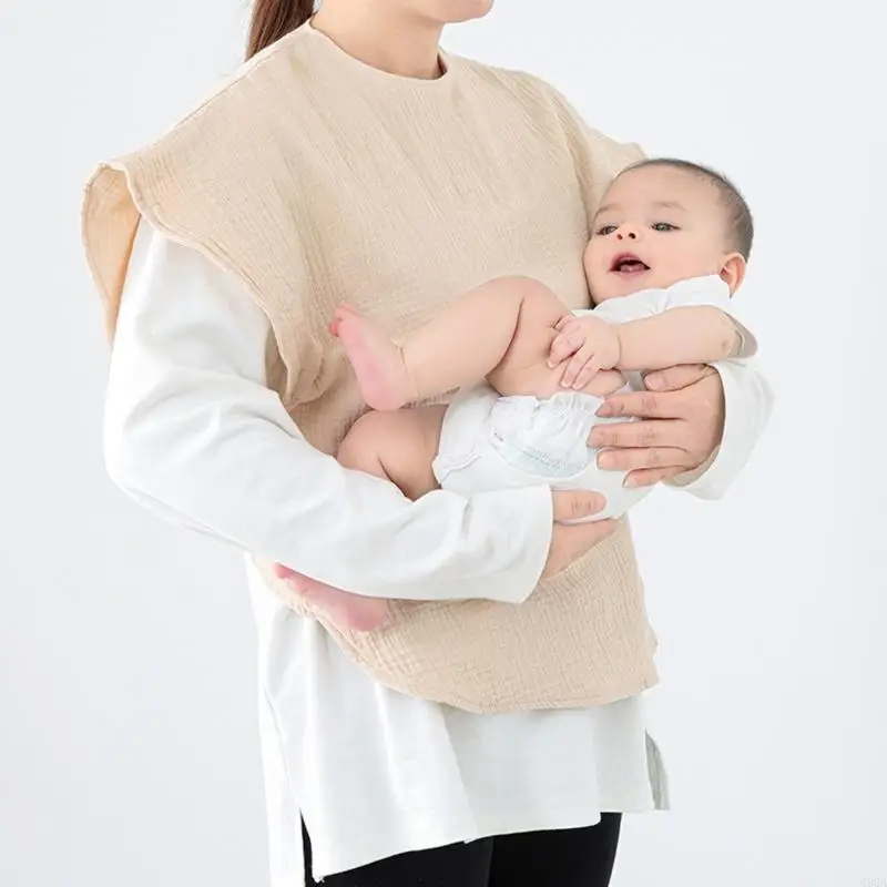 Multifunctional Nursing Cover Privacy Protective Sleeve for Easy Breastfeeding Open Back Wearble Designing