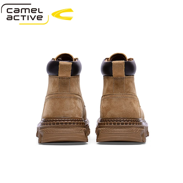 Preciosas Botas Camel de cuero - Imagen 4