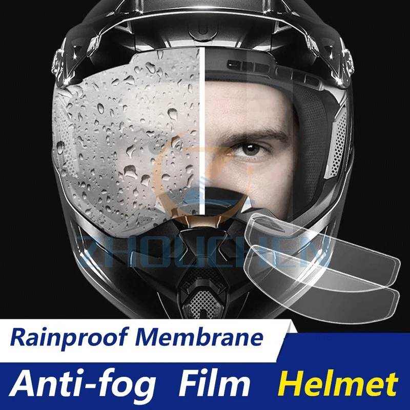 

Motorcycle Helmet Accessories Universal Anti-fog Rainproof Film Casco Moto Nano Coating Sticker Croos Sissy Capacete Accessory