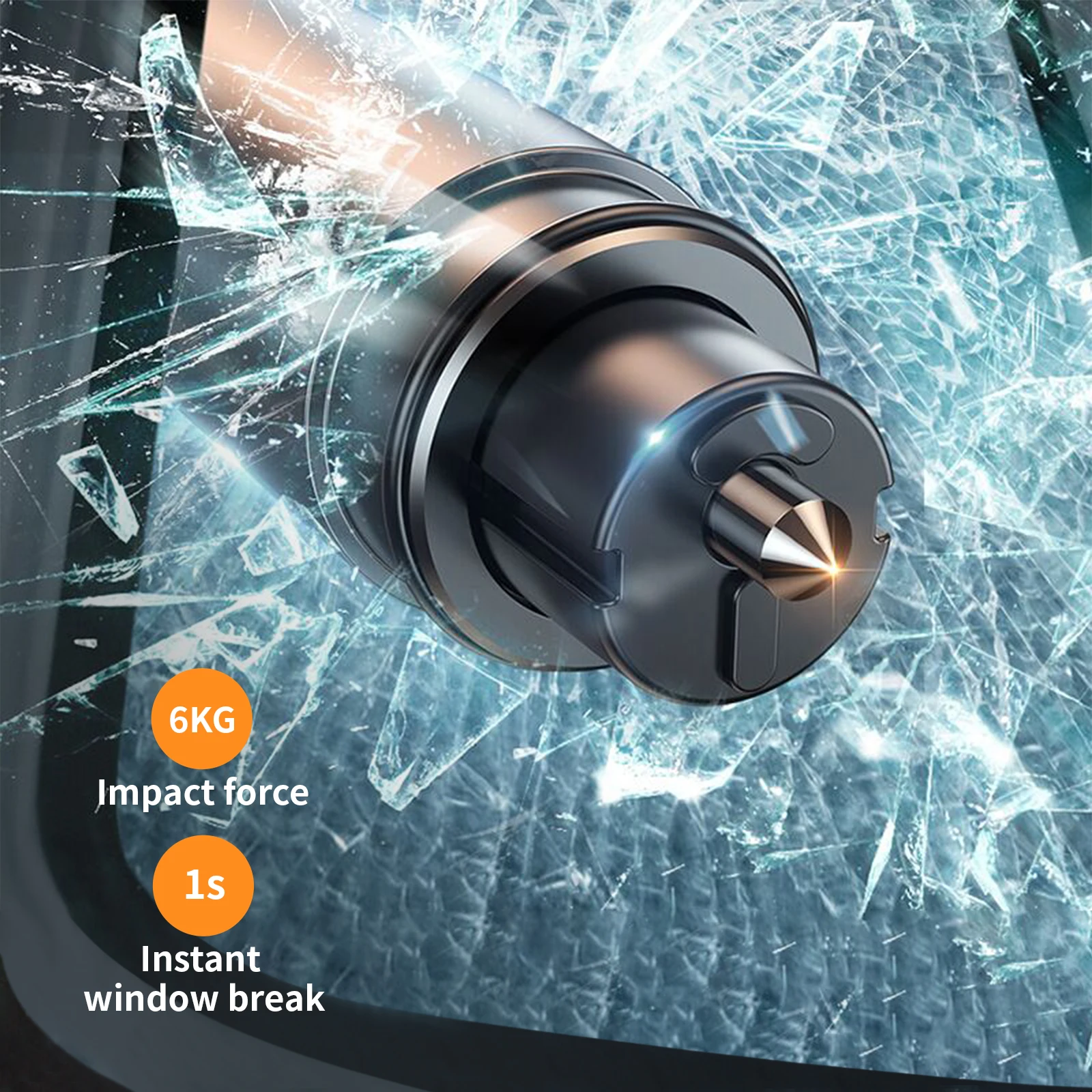 Aluminum Universal Alloy Car Safety Hammer Window Breaker for LIfe Saving Camping Driving Escape Emergency Tool car safety hammer safety hammer window breaker