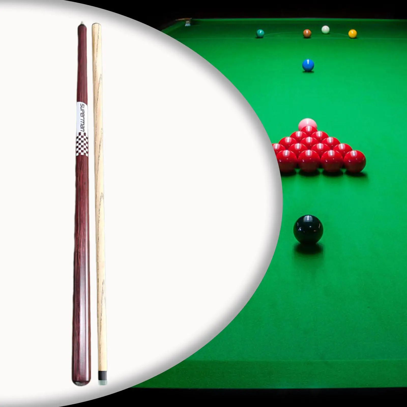 Wooden Billiard Cue Billiard Pool Cue Stick for Practice Cue House Beginners