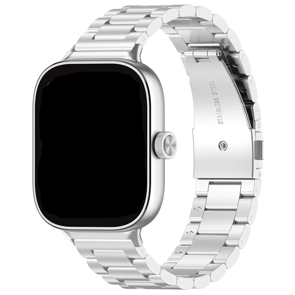 Stainless Steel Metal Bracelet Watchband - Premium Replaceable Business Strap