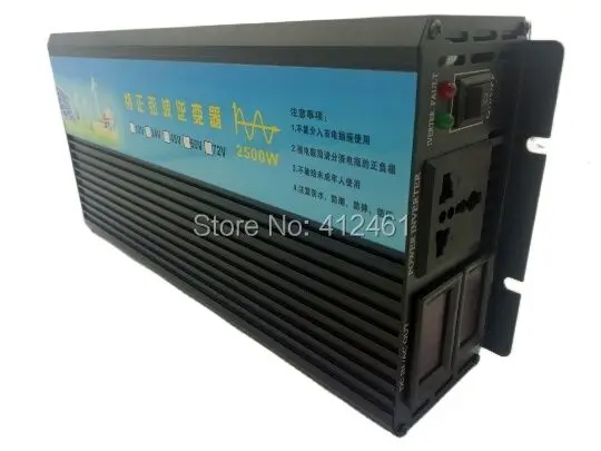 Off Grid 2000W 60V 110V 60Hz Surge Power 4000W Inverter A Onda Sinusoidale Pura