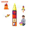 VEVOR 55pcs Magnetic Building Blocks Construction Set Magnet Tiles Children Montessori Educational Game Toys for Kids Boys Gifts 1