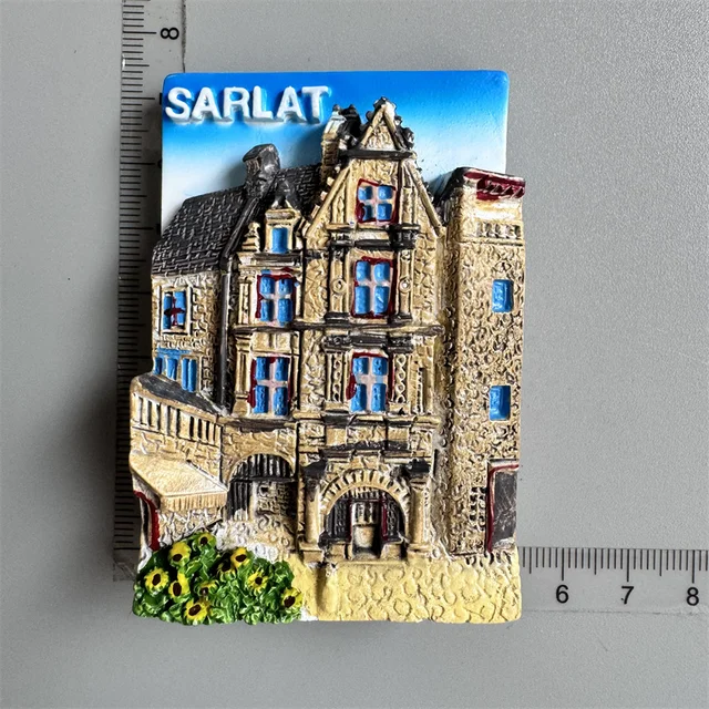 Aimant Frigo 3D Côte D'Azur - Souvenir Cannes Menton Nice - Décoration Maison Et Bureau