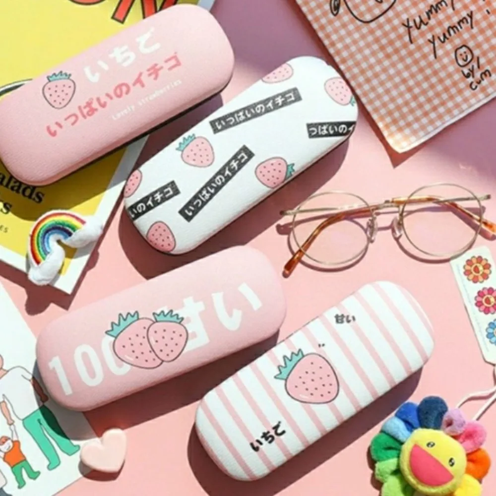 Cartoon Reading Glasses Case Protector Hard Fresh Style Eyeglass Case Glasses Pocket Accessories Portable Sunglasses Box