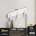 White 3 hooks