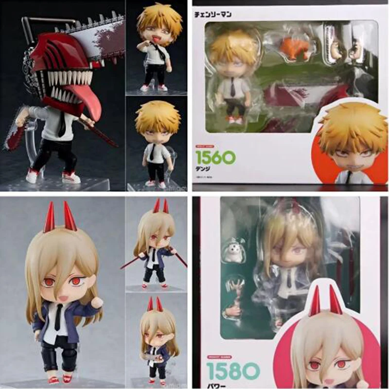 

Фигурка человека с Бензопилой 1560 #1580 # ГСК Denji Power, экшн-фигурки аниме Q Verision почета, модель, подвижные суставы, фотоподарки