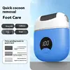 Electric Foot Rasp Digital Display Foot Files Callus Remover Foot Care Tool with Three Adjustment Grinding Head for Toes Heels 4