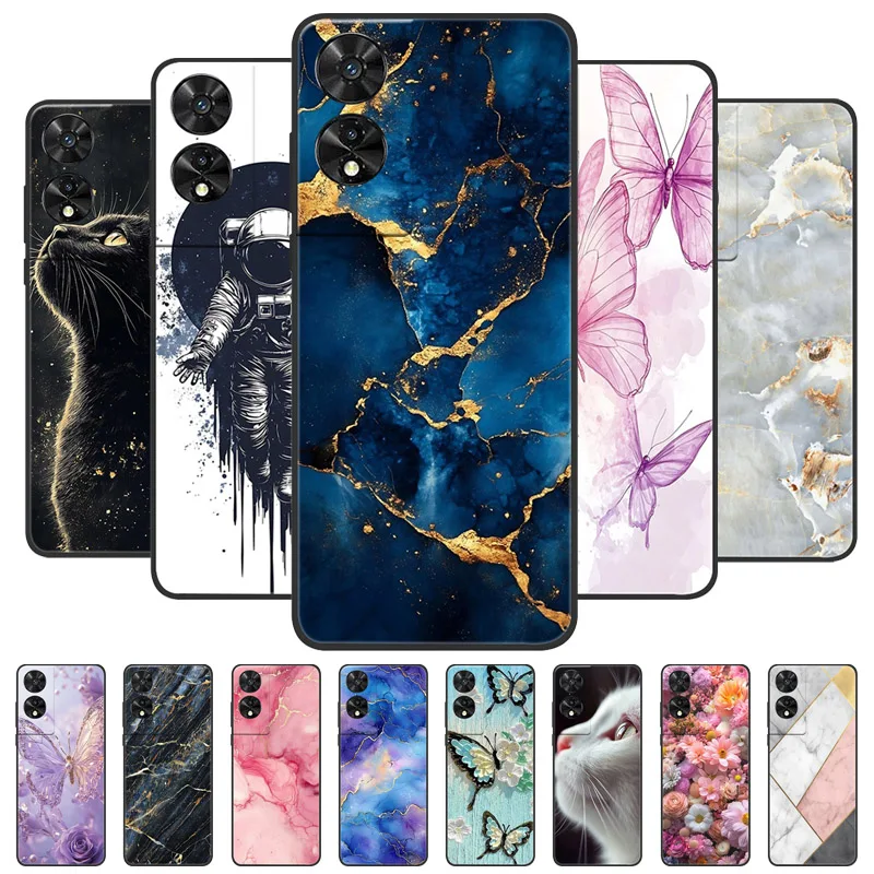 Fashion Marble Design Full Protection Soft Silicone Phone Case