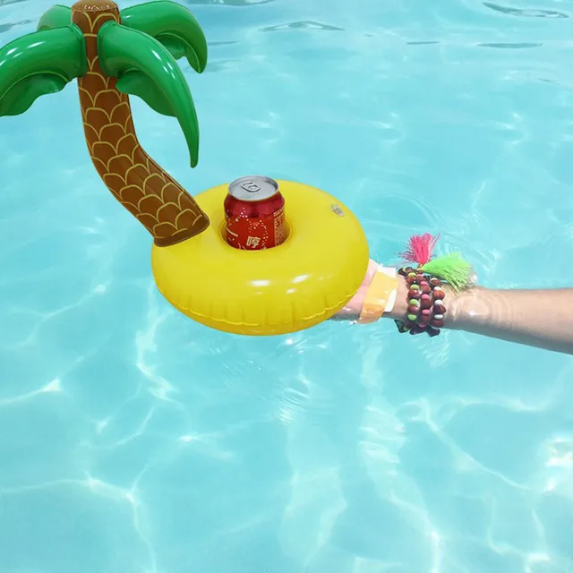 Iatable Italtartók Kókuszdió Fa Italtartó Ital Úszók Medence Partikhoz És Gyerekek Víz Szórakoztató Játékok - Image 4