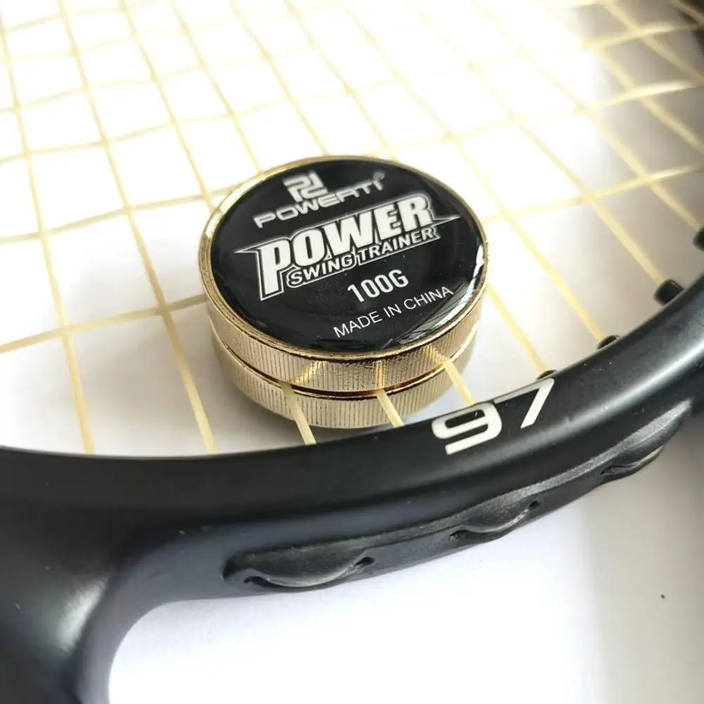 

Professional Tennis Racket Swing Weight Swing Trainer Practice Training Aid For Developing Arm Strength