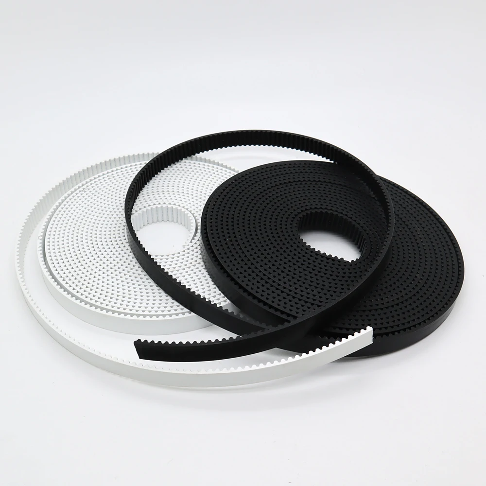 PU 스틸 코어 오픈 타이밍 벨트, GT2 동기 벨트 너비, 5mm, 6mm, 10mm, 15mm, 2MGT 폴리우레탄 스틸, PU 3D 프린터 오픈 벨트