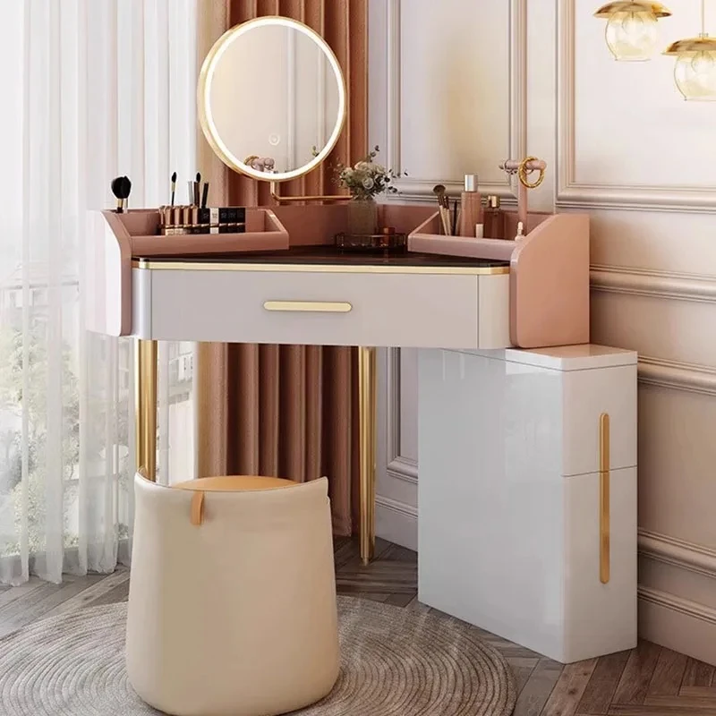 

Simple Storage Dressing Table Luxury Nordic Girl Makeup Dressing Table Bedroom Drawer Penteadeiras De Maquiagem Home Furniture