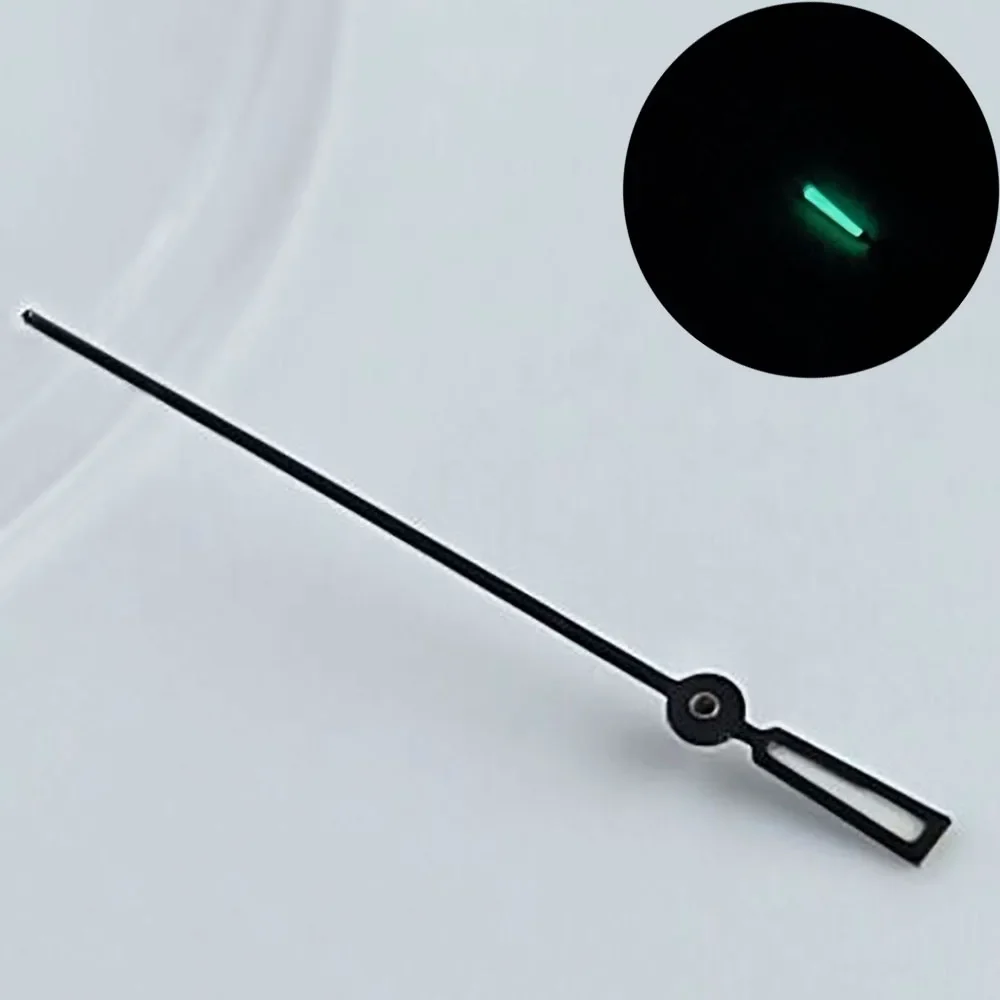 Premium Glow-in-the-Dark Watch Pointer - Blue/Green/Black Customizable Second Hand